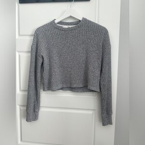 Wilfred Free Charcoal Knit Top